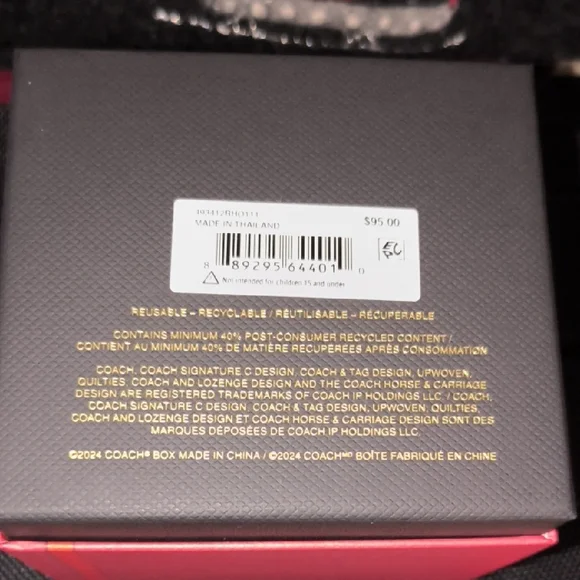 Coach Silver-Tone Bracelet with Sparkling Accents♥️Valentine's Day Is Coming!♥️ - Picture 11 of 11